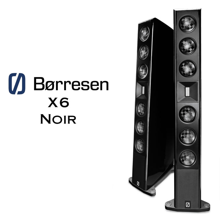 Borresen X6 - Enceintes acoustiques colonne 3 voies haut de gamme