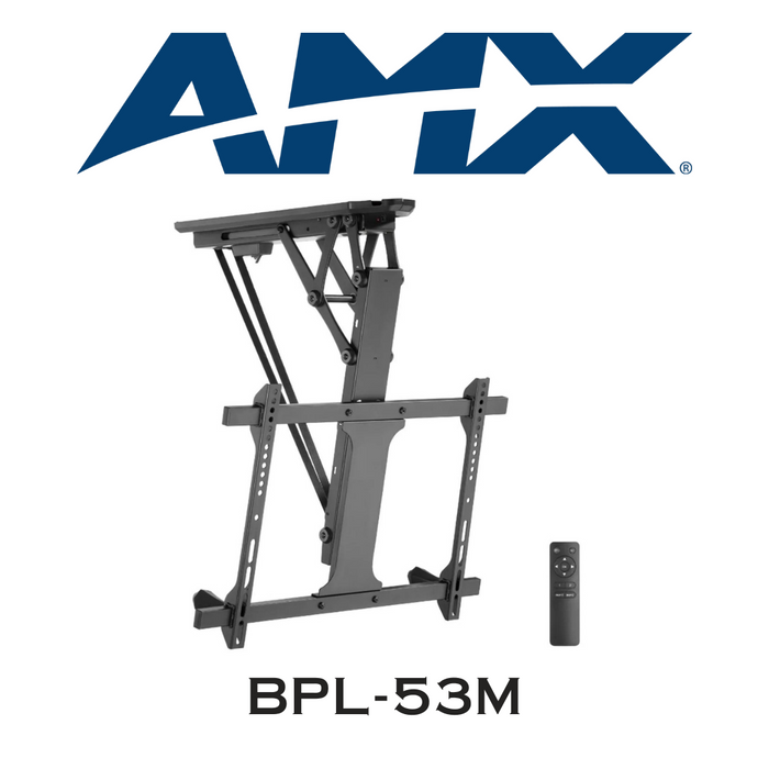 AMX BPL-53M – Support motorisé pour téléviseur de 32'' à 70'' 0°/-75°