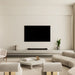 Barre de son Devialet Dione lifestyle sous tv a plat