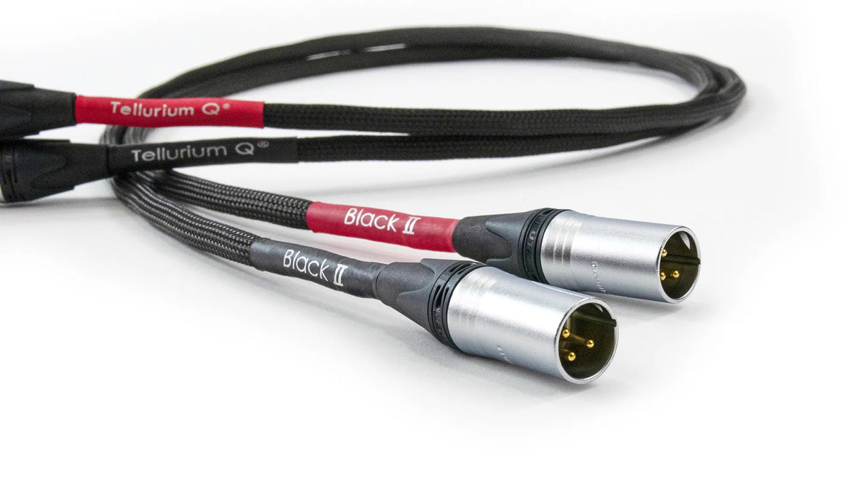 Tellurium Q Black II XLR Cable | Câble d'interconnexion XLR