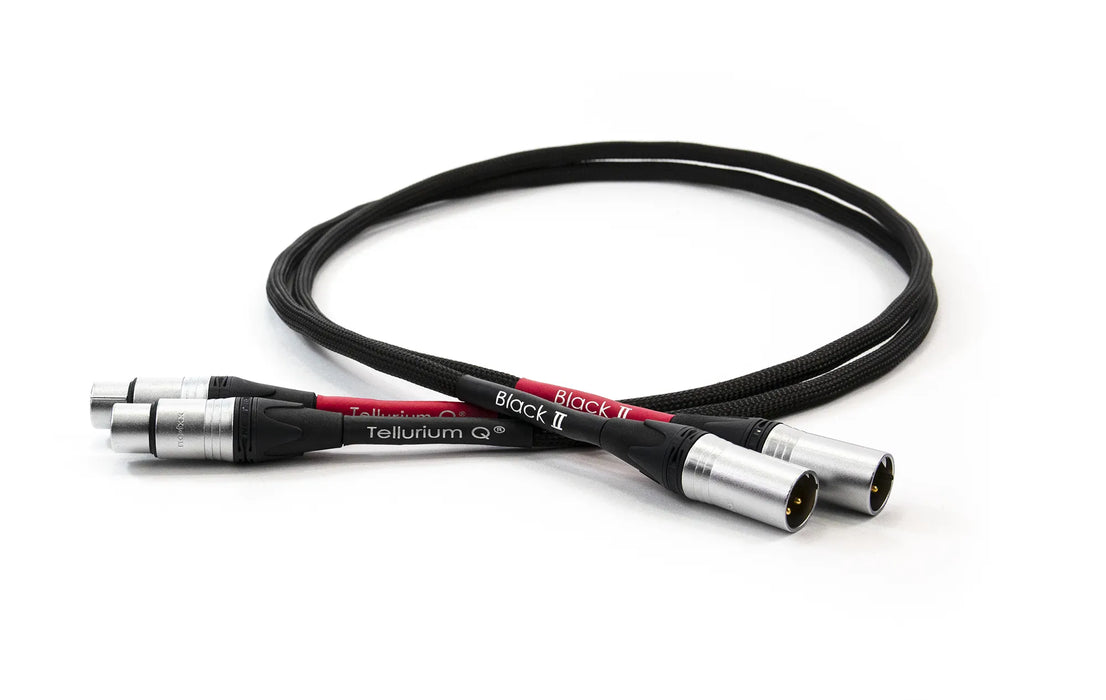 Tellurium Q Black II XLR Cable | Câble d'interconnexion XLR