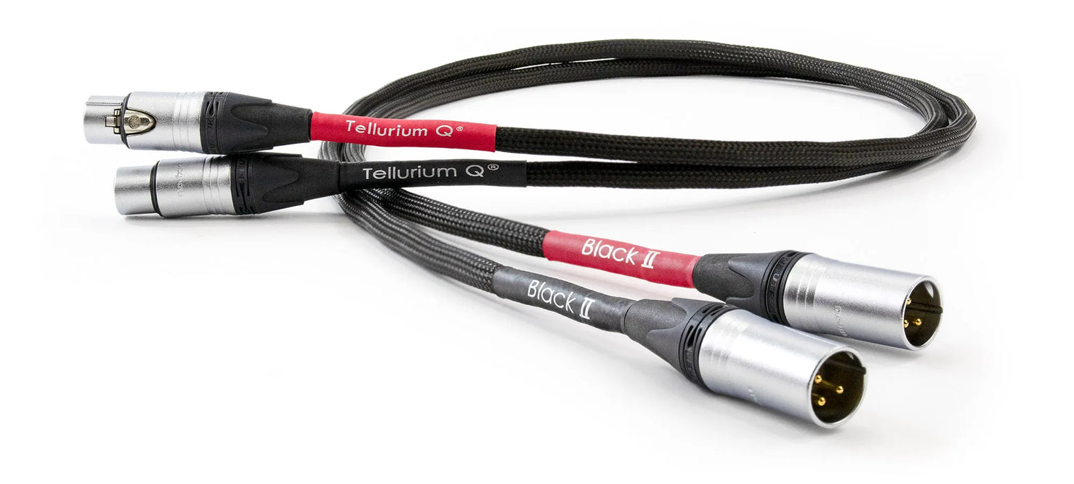 Tellurium Q Black II XLR Cable | Câble d'interconnexion XLR