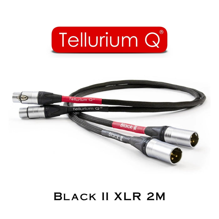 Tellurium Q Black II XLR Cable | Câble d'interconnexion XLR