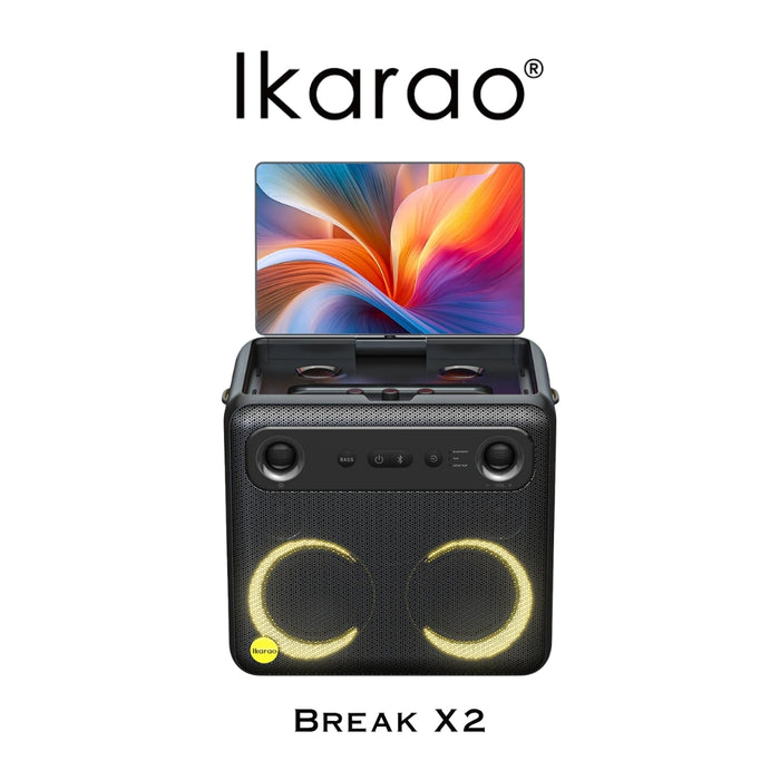 Ikarao X2 | Système portable Karaoké Tout-en-un Bluetooth