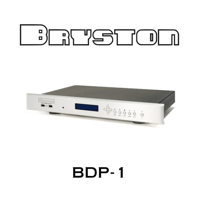 Bryston BDP-1 Argent – Lecteur de musique numérique haute résolution (Occasion)