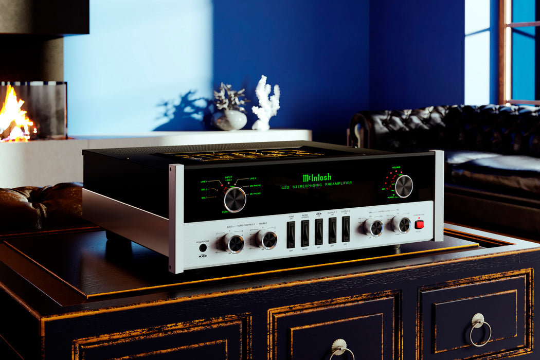 McIntosh C22 Mk V | Preamplificateur à Tubes Audiophile d’Exception