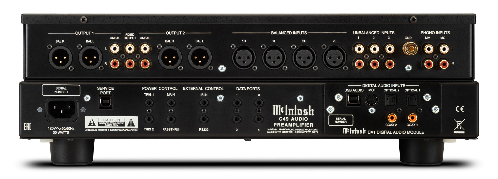 McIntosh C49 | Préamplificateur Stéréo Audiophile Ultra‑Flexible