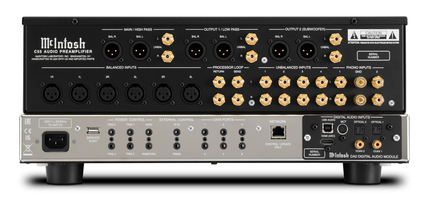 McIntosh C55 - Préamplificateur stéréo 16 entrées