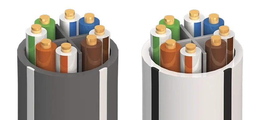 AudioQuest CAT 600 DCP CL3/FT4 en vrac, conçu pour une installation murale (au pied)