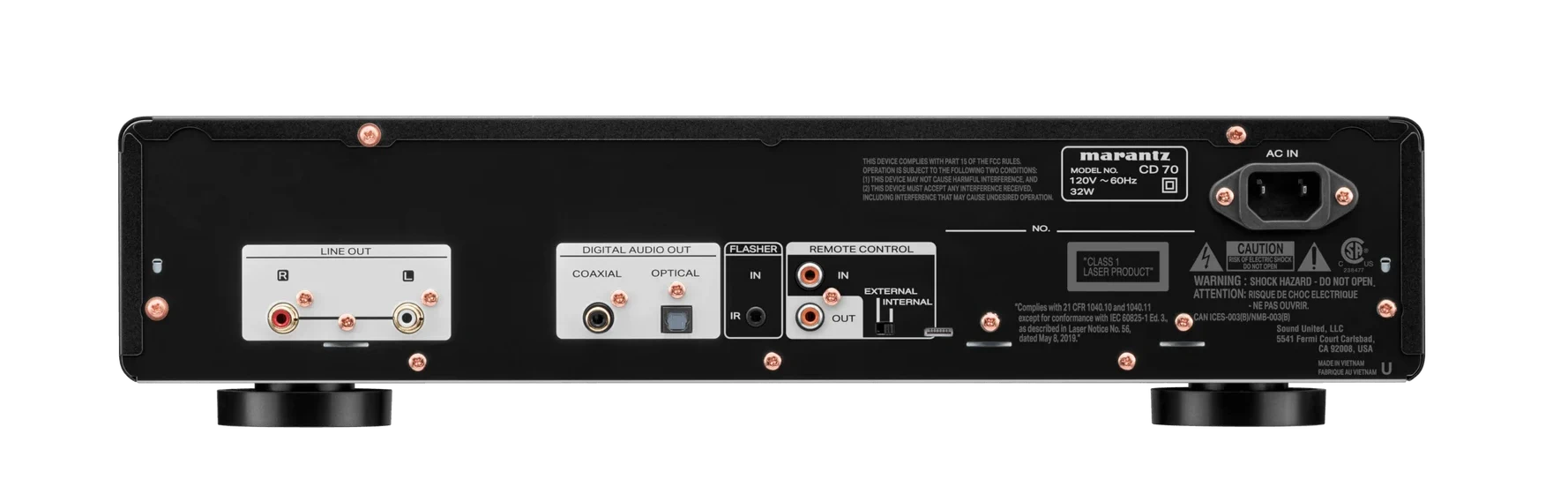 MARANTZ CD 70 | Lecteur CD avec DAC haute performance et lecture USB