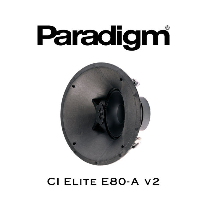 Paradigm CI Elite E80-A v2 | Enceinte encastrable de plafond 8'' (Unité)