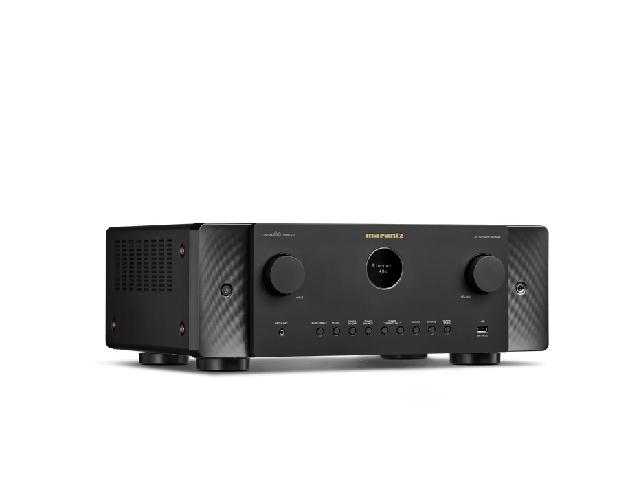 Marantz Cinema 60 S2 - Récepteur cinéma maison 7.2, 8K, 100W, 7 canaux amplifiés, Dolby Atmos, DTS:X