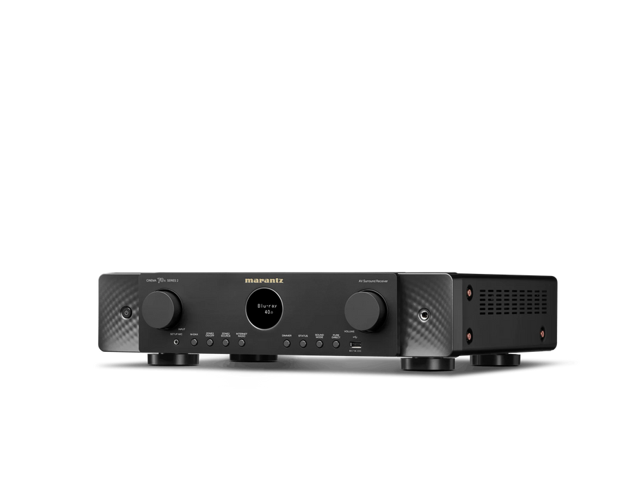 Marantz Cinema 70s S2 - Récepteur cinéma maison 7.2, 8K, 50W, 7 canaux amplifiés,  Dolby Atmos, DTS:X, Format Slim
