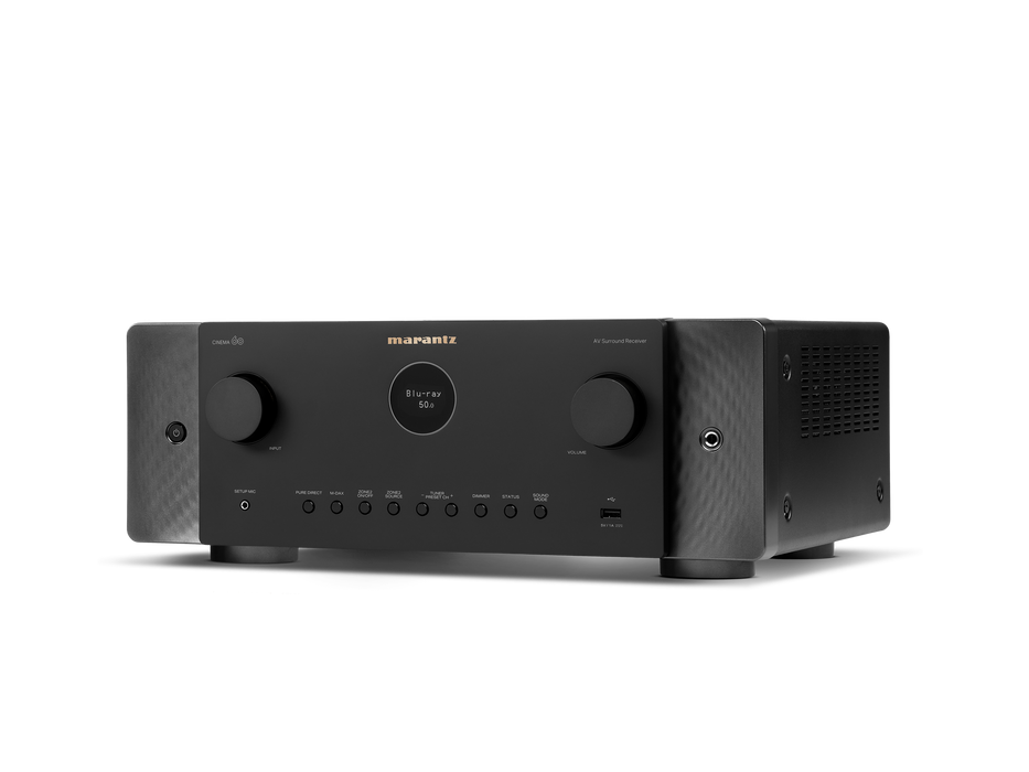 Marantz Cinema 60 - Récepteur cinéma maison 7.2, 8K, 100W, 7 canaux amplifiés, Dolby Atmos, DTS:X