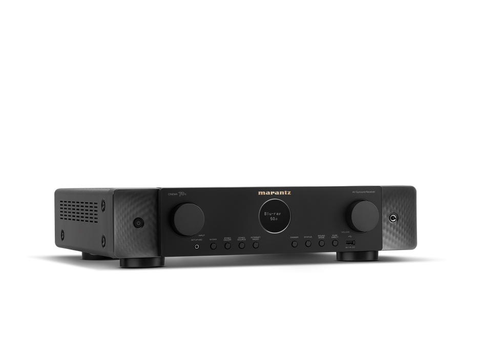 Marantz Cinema 70s - Récepteur cinéma maison 7.2, 8K, 50W, 7 canaux amplifiés,  Dolby Atmos, DTS:X