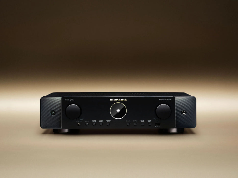 Marantz Cinema 70s - Récepteur cinéma maison 7.2, 8K, 50W, 7 canaux amplifiés,  Dolby Atmos, DTS:X