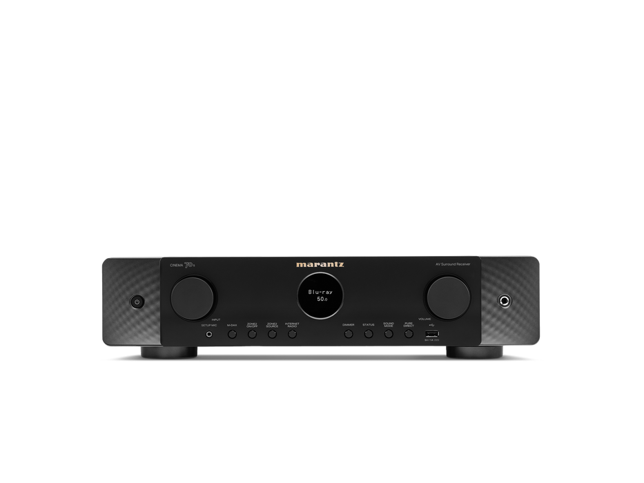 Marantz Cinema 70s - Récepteur cinéma maison 7.2, 8K, 50W, 7 canaux amplifiés,  Dolby Atmos, DTS:X