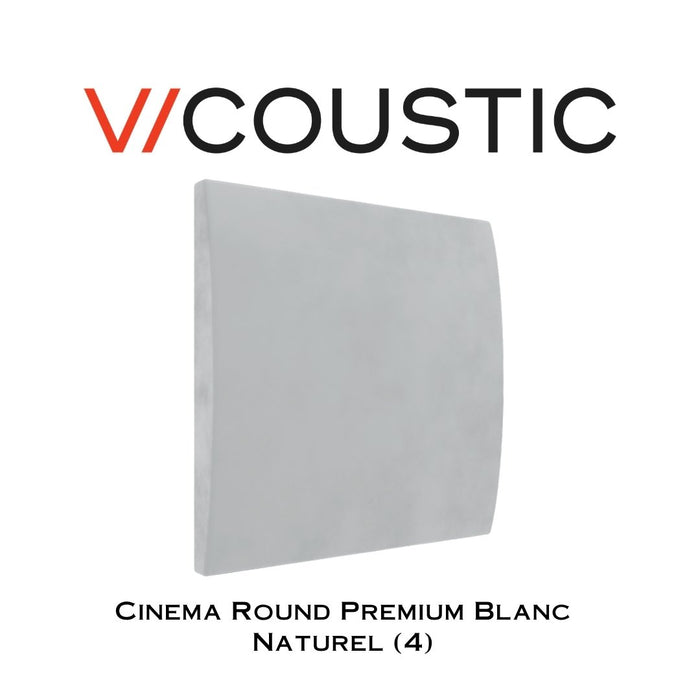 Vicoustic Cinema Round Premium | Panneaux d'absortion (4 Unités)
