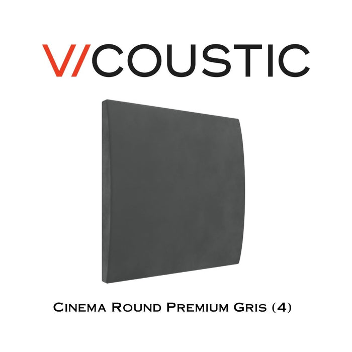 Vicoustic Cinema Round Premium | Panneaux d'absortion (4 Unités)