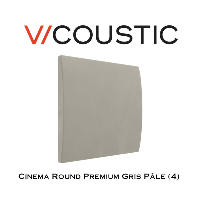 Vicoustic Cinema Round Premium | Panneaux d'absortion (4 Unités)