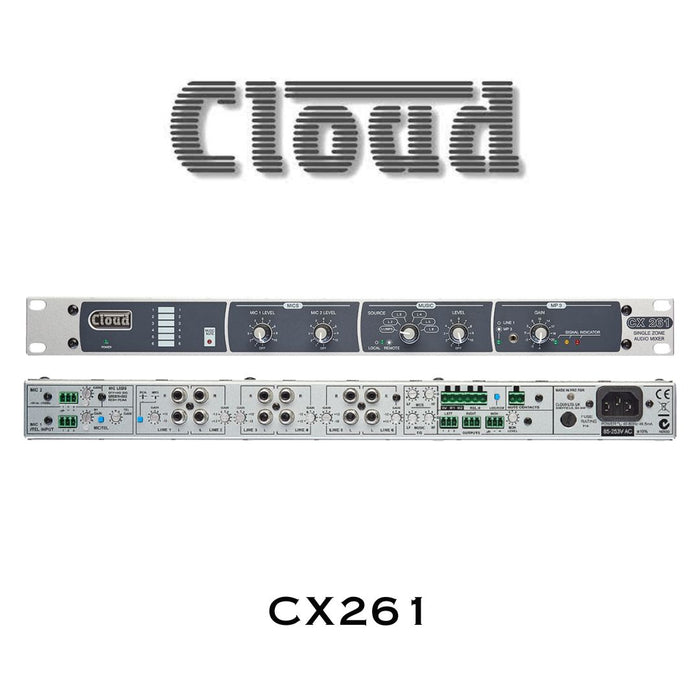 CLOUD CX261 | Mixeur de zone commercial