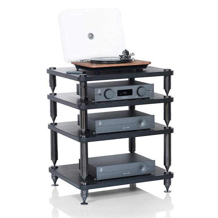 NorStone COMO II | Module deux pour meuble audio haute-fidélité (Noir)