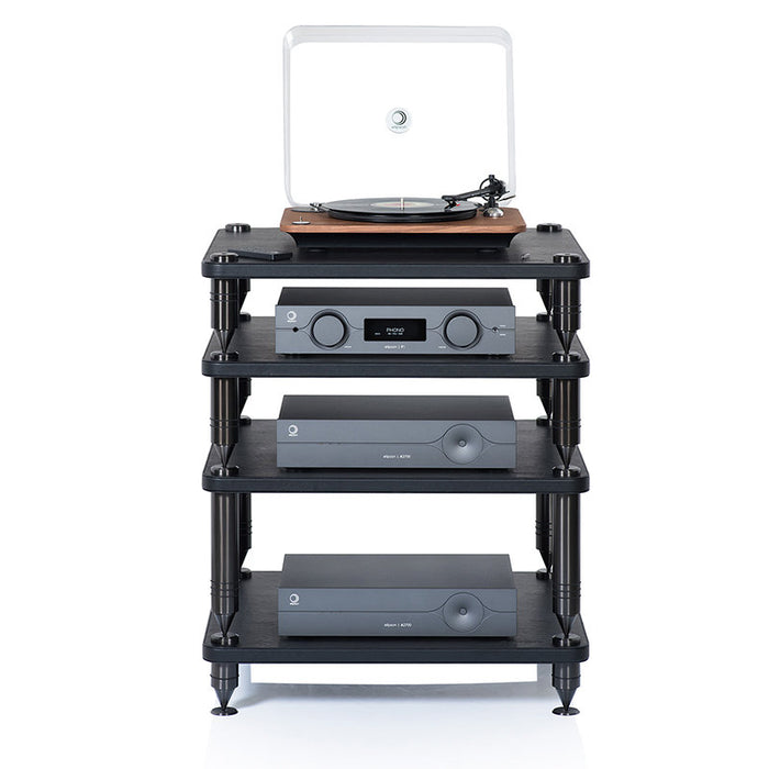 NorStone COMO II | Module deux pour meuble audio haute-fidélité (Noir)