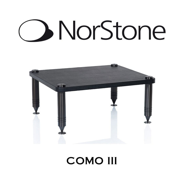 NorStone COMO III | Module trois pour meuble audio haute-fidélité (Noir)