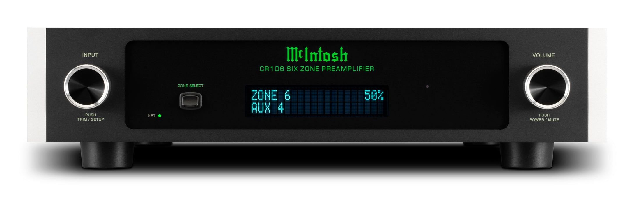 McIntosh CR106 | Preamplificateur Audio Matrix 6 Zones Ultra‑Flexible