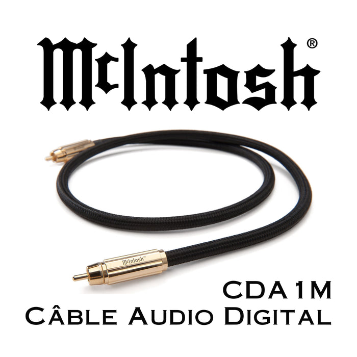 McIntosh | Câbles audio digital (Vendu à l'unité)