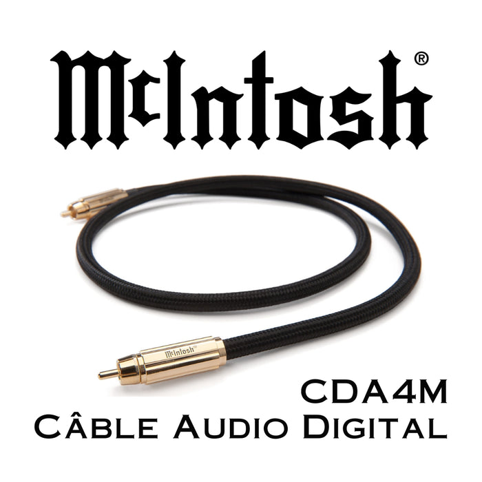 McIntosh | Câbles audio digital (Vendu à l'unité)