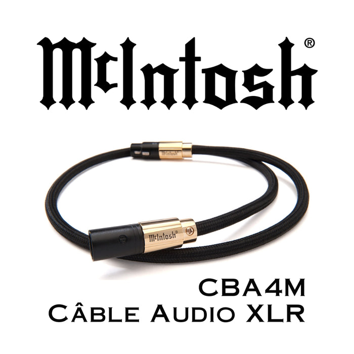 McIntosh | Câbles audio XLR (Vendu à l'unité)