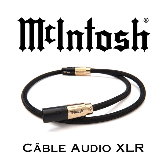 McIntosh | Câbles audio XLR (Vendu à l'unité)