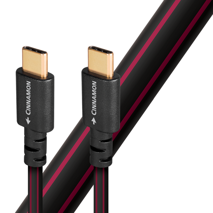 Audioquest Cinnamon USB-C > C | Câble audio haute définition argent pur à 1.25%