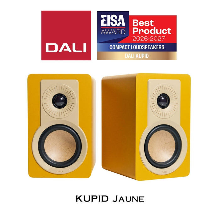 Dali Kupid | Enceintes d'étagère compactes 2 voies élégantes