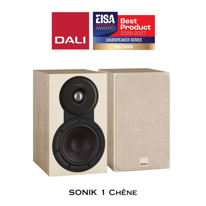 DALI SONIK 1 | Enceintes acoustiques d'étagère 2 voies (Paire)