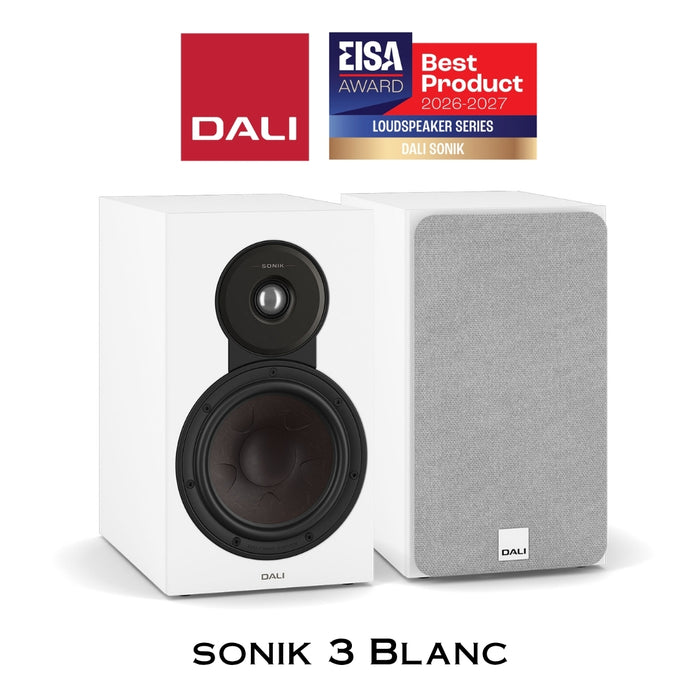 DALI SONIK 3 | Enceintes acoustiques d'étagère 2 voies (Paire)
