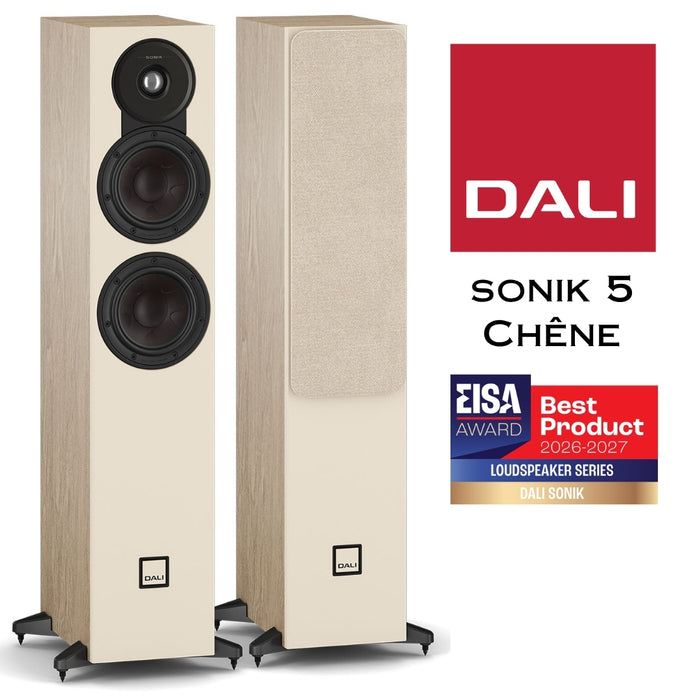 DALI SONIK 5 | Enceintes acoustiques de type colonne 2 voies (Paire)