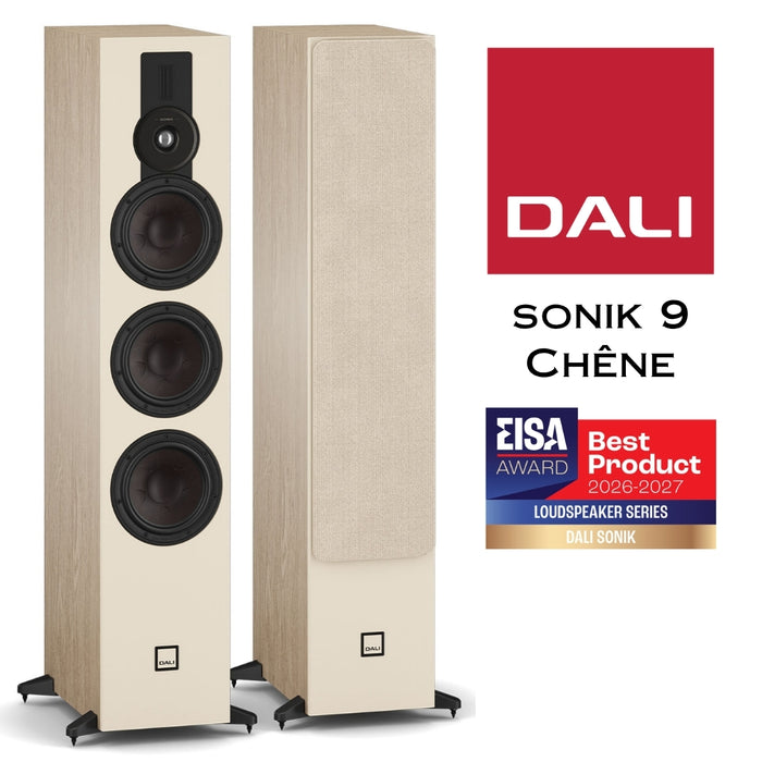 DALI SONIK 9 | Enceintes acoustiques colonnes phares 3 voies de la série SONIK (Paire)