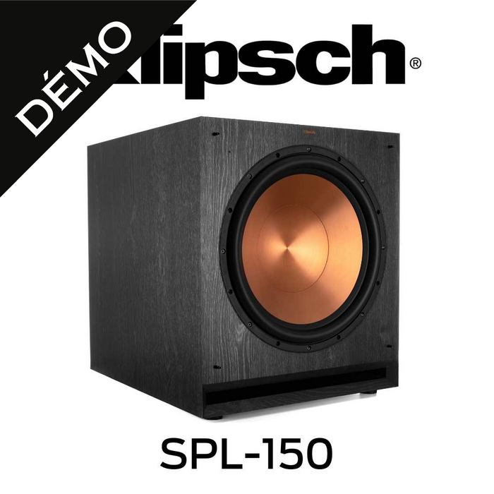 Klipsch  SPL150 (Démo) - Caisson de basses 400Watts (1800$ à vous pour 1199$)