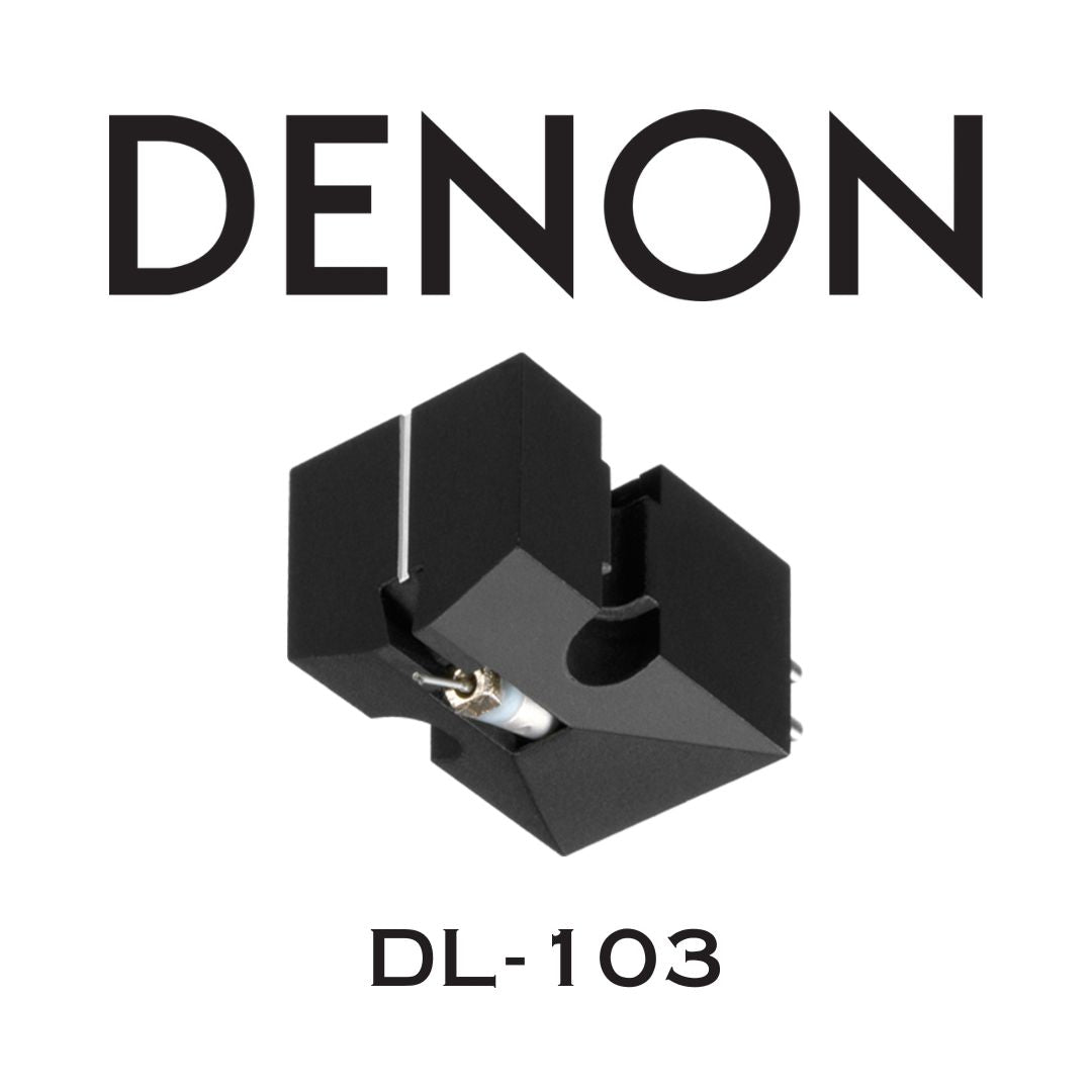 Cellule Stéréo Denon DL-103FL – Bobine Mobile, Cartouche Blanche, Fabriquée Au Japon