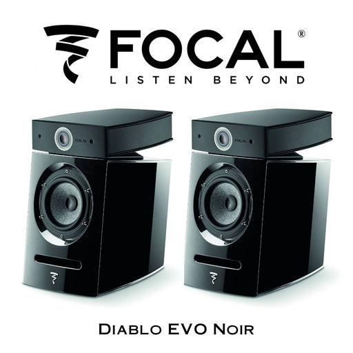 Focal Diablo Utopia Evo : Enceinte d'étagère 2 voies très haut de gamme