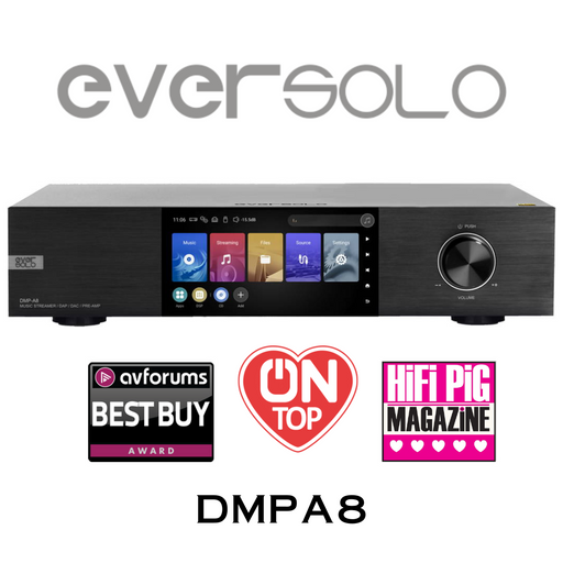 EverSolo DMP-A8 - Lecteur réseau, DAC et préamplificateur intégré