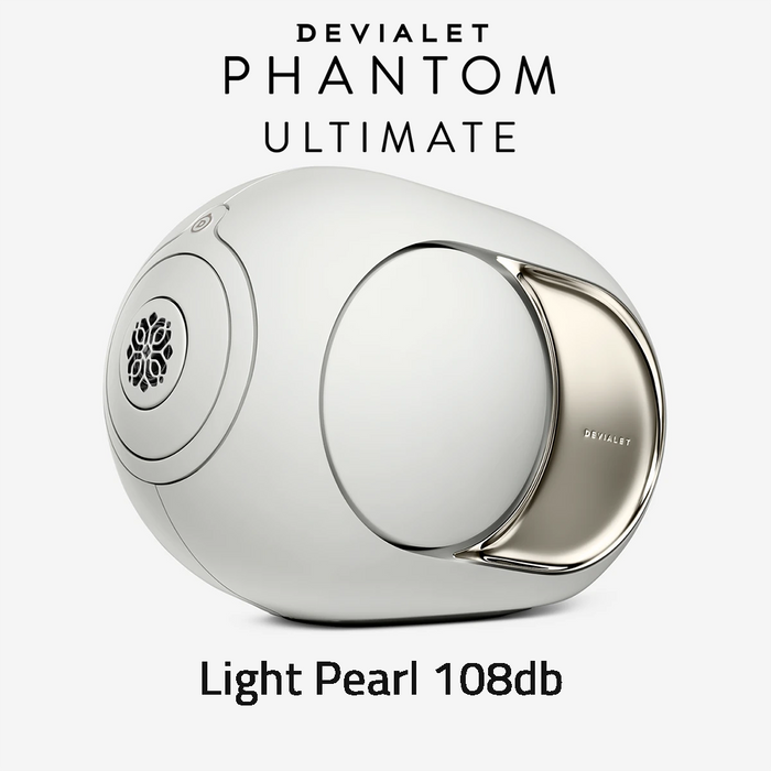 Devialet Phantom Ultimate 108 dB | SPL. 14Hz – 27kHz. 1100 Watts RMS.