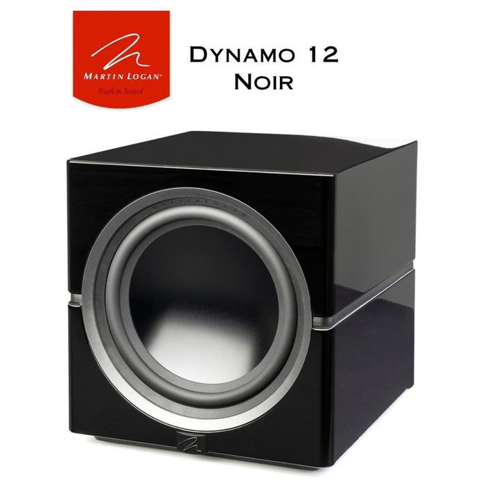 Martin Logan Dynamo 12 | Caisson de basses 1600W avec haut-parleur de graves de 12''