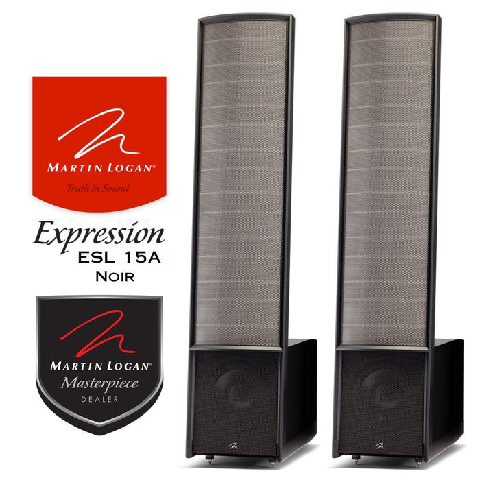 Martin Logan ESL 15 | Enceintes de type colonne électrostatique haut de gamme (paire)