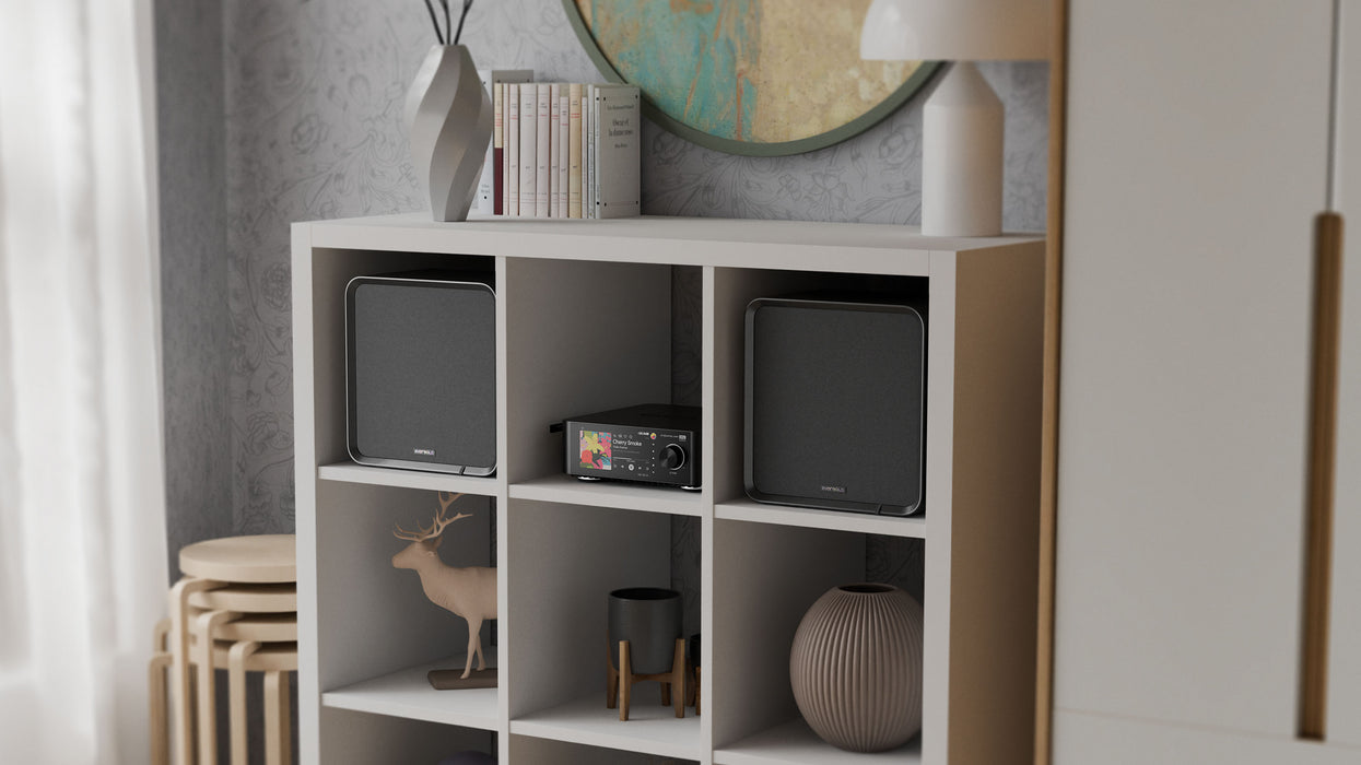 eversolo SE100 | Enceintes acoustiques d'étagère passive