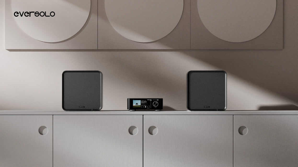 eversolo SE100 | Enceintes acoustiques d'étagère passive