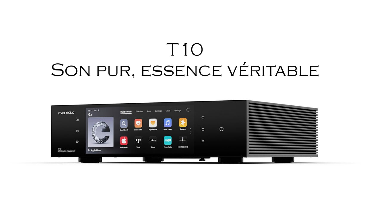 eversolo T10 - Transport lecteur réseau