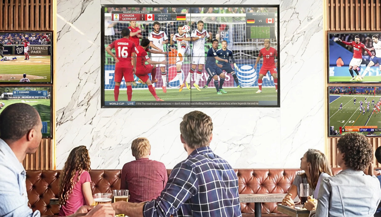 EVOView 1000-8 | Matrice HDMI 4x8 commerciale / Multivue et Mur Vidéo